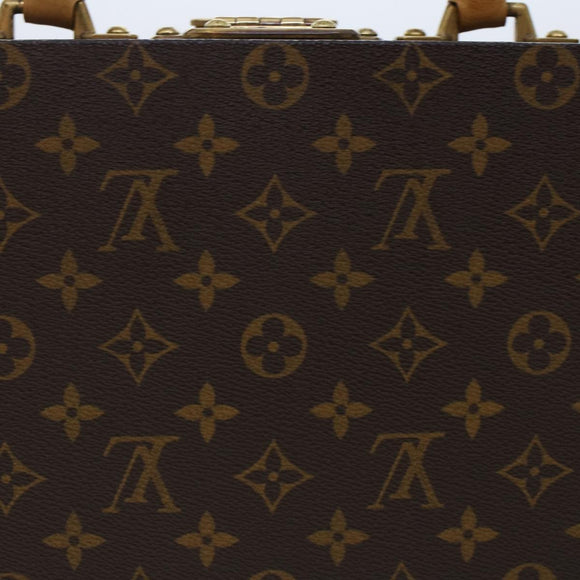 LOUIS VUITTON Monogram Boite Bijou Trunk M47120 LV Auth 49667SV