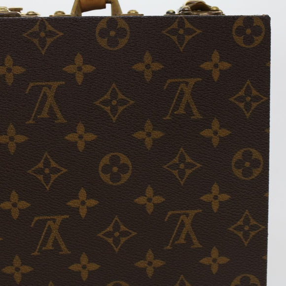 LOUIS VUITTON Monogram Boite Bijou Trunk M47120 LV Auth 49667SV