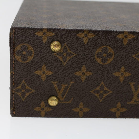 LOUIS VUITTON Monogram Boite Bijou Trunk M47120 LV Auth 49667SV