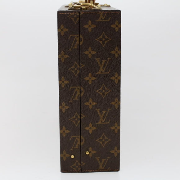 LOUIS VUITTON Monogram Boite Bijou Trunk M47120 LV Auth 49667SV