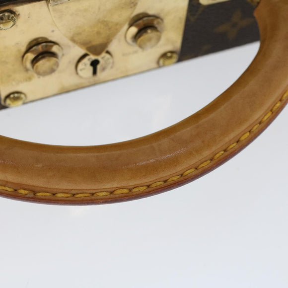 LOUIS VUITTON Monogram Boite Bijou Trunk M47120 LV Auth 49667SV