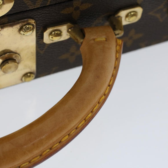 LOUIS VUITTON Monogram Boite Bijou Trunk M47120 LV Auth 49667SV