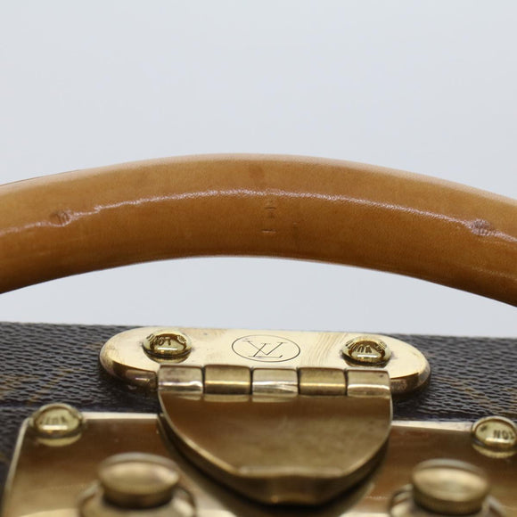 LOUIS VUITTON Monogram Boite Bijou Trunk M47120 LV Auth 49667SV