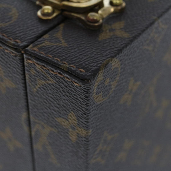 LOUIS VUITTON Monogram Boite Bijou Trunk M47120 LV Auth 49667SV