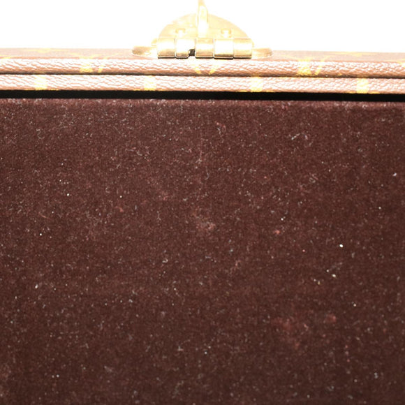 LOUIS VUITTON Monogram Boite Bijou Trunk M47120 LV Auth 49667SV