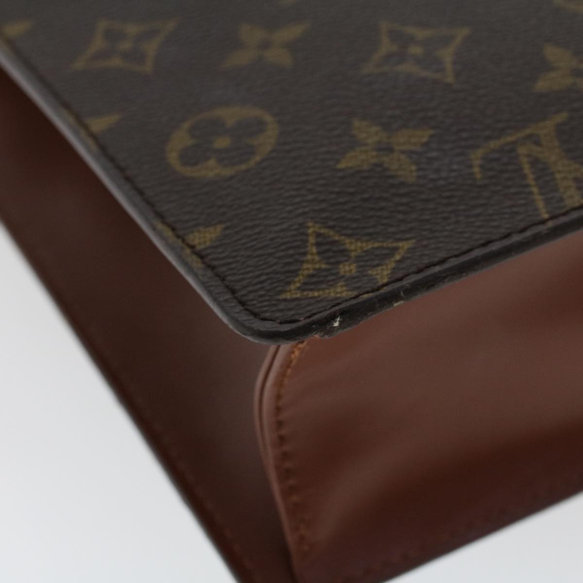 LOUIS VUITTON Monogram Monceau Hand Bag 2way M51185 LV Auth 49713