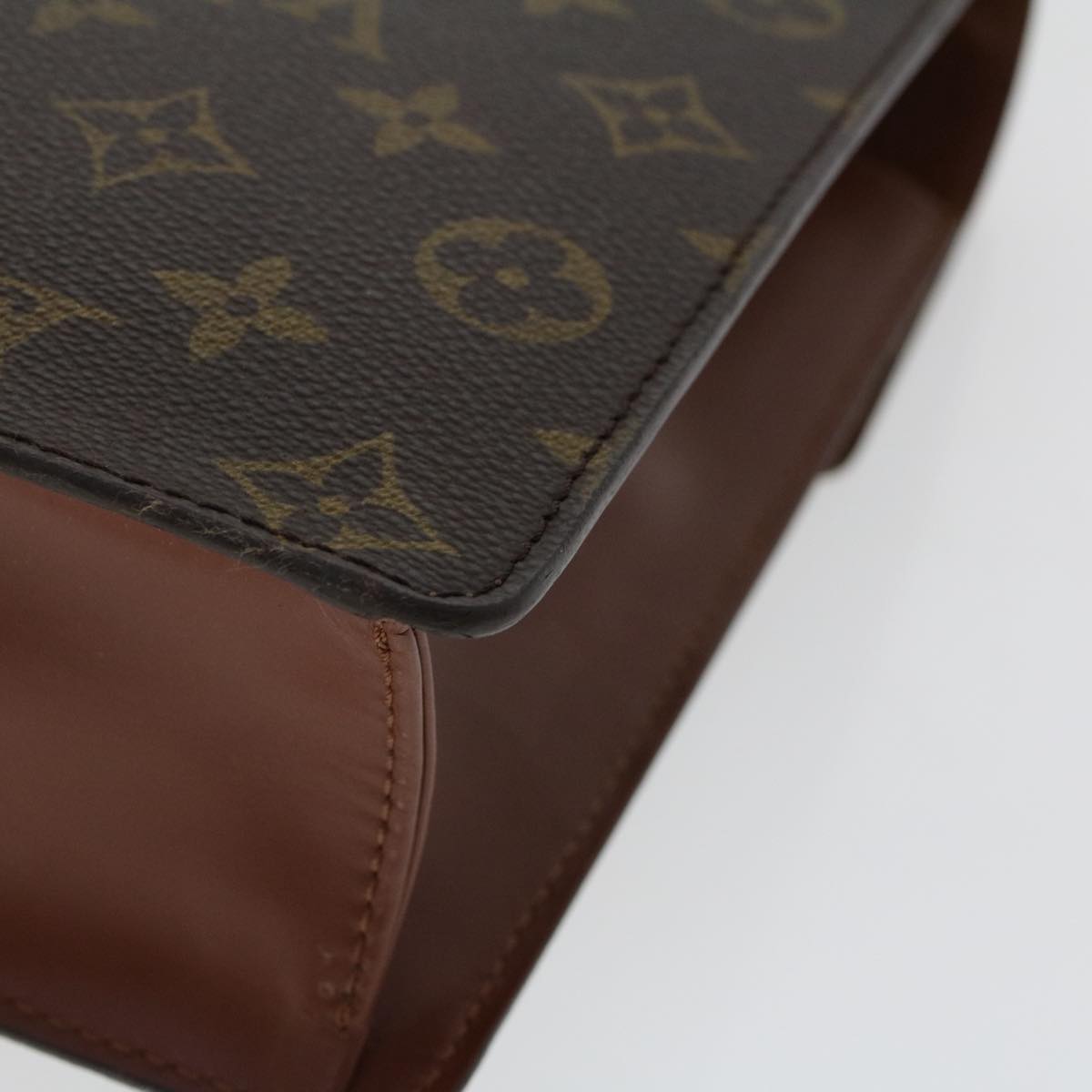 LOUIS VUITTON Monogram Monceau Hand Bag 2way M51185 LV Auth 49713