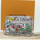 LOUIS VUITTON Monogram Comics Mini Soft Trunk Bag Multicolor M82008 Auth 49928SM-12