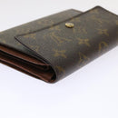 LOUIS VUITTON Monogram Porte Tresor Etui Papie Wallet M61202 LV Auth 49949-16