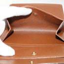 LOUIS VUITTON Monogram Porte Tresor Etui Papie Wallet M61202 LV Auth 49949-9