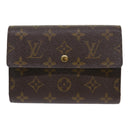 LOUIS VUITTON Monogram Porte Tresor Etui Papie Wallet M61202 LV Auth 49949-13