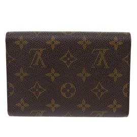 LOUIS VUITTON Monogram Porte Tresor Etui Papie Wallet M61202 LV Auth 49949 - 0