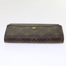 LOUIS VUITTON Monogram Porte Tresor Etui Papie Wallet M61202 LV Auth 49949-3
