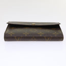 LOUIS VUITTON Monogram Porte Tresor Etui Papie Wallet M61202 LV Auth 49949-5