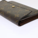 LOUIS VUITTON Monogram Porte Tresor Etui Papie Wallet M61202 LV Auth 49949-15