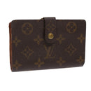 LOUIS VUITTON Monogram Porte Monnaie Billets Viennois Wallet M61663 Auth 49952-1
