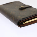 LOUIS VUITTON Monogram Porte Monnaie Billets Viennois Wallet M61663 Auth 49952-7