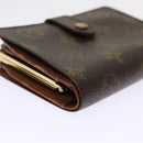 LOUIS VUITTON Monogram Porte Monnaie Billets Viennois Wallet M61663 Auth 49952-16