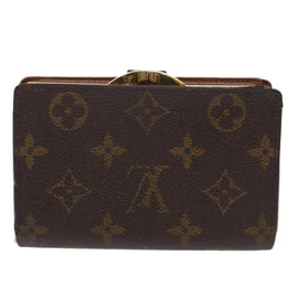 LOUIS VUITTON Monogram Porte Monnaie Billets Viennois Wallet M61663 Auth 49952 - 0