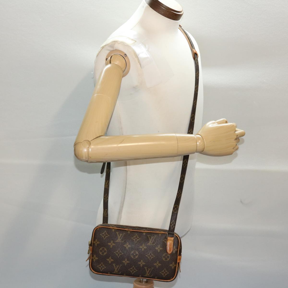 LOUIS VUITTON Monogram Marly Bandouliere Shoulder Bag M51828 LV Auth 49965