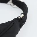 PRADA Pouch Nylon Black Auth 49968-14