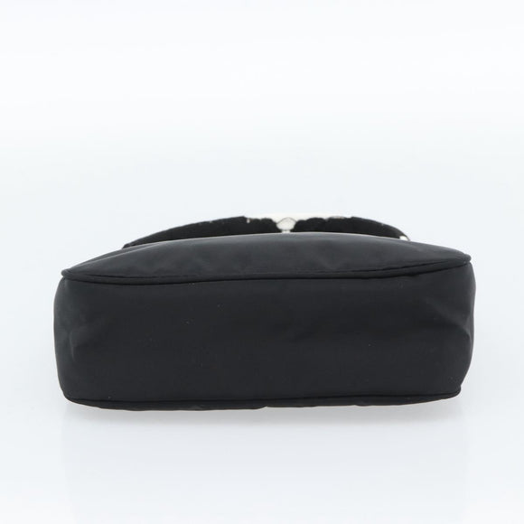 PRADA Pouch Nylon Black Auth 49968