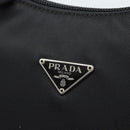 PRADA Pouch Nylon Black Auth 49968-10