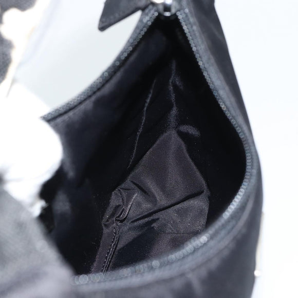 PRADA Pouch Nylon Black Auth 49968