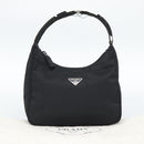PRADA Pouch Nylon Black Auth 49968-24