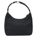 PRADA Pouch Nylon Black Auth 49968-2