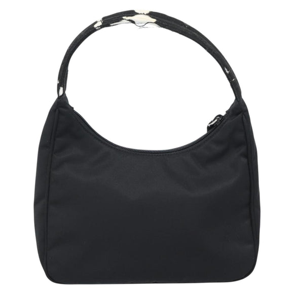 PRADA Pouch Nylon Black Auth 49968