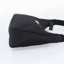 PRADA Pouch Nylon Black Auth 49968-4