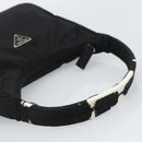 PRADA Pouch Nylon Black Auth 49968-6