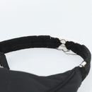PRADA Pouch Nylon Black Auth 49968-8