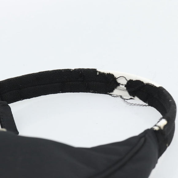 PRADA Pouch Nylon Black Auth 49968