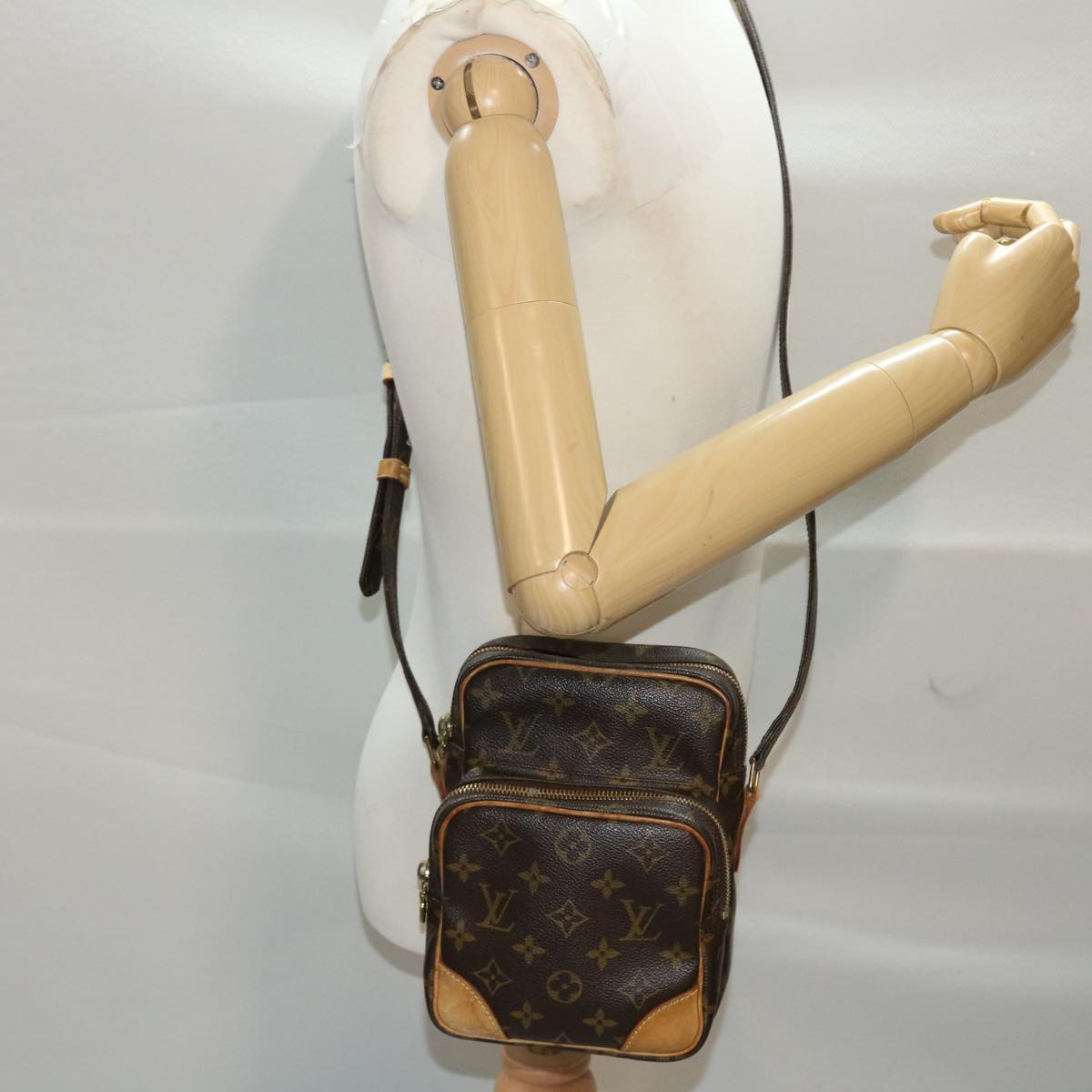 LOUIS VUITTON Monogram Amazon Shoulder Bag M45236 LV Auth 49969