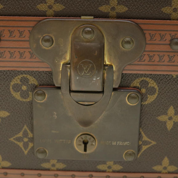 LOUIS VUITTON Monogram Gemine Shoes Trunk M21626 LV Auth 49981SV