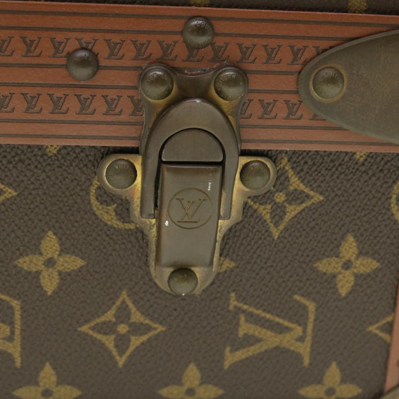 LOUIS VUITTON Monogram Gemine Shoes Trunk M21626 LV Auth 49981SV