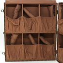 LOUIS VUITTON Monogram Gemine Shoes Trunk M21626 LV Auth 49981SV-21