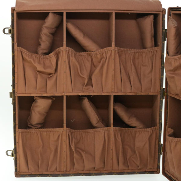 LOUIS VUITTON Monogram Gemine Shoes Trunk M21626 LV Auth 49981SV