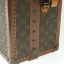 LOUIS VUITTON Monogram Gemine Shoes Trunk M21626 LV Auth 49981SV-40