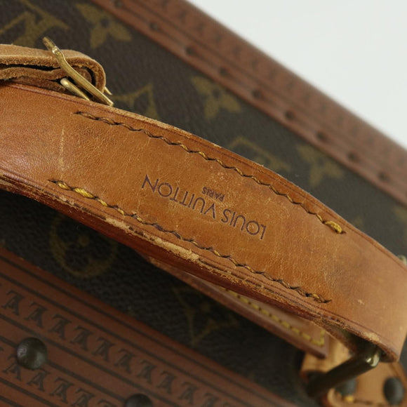 LOUIS VUITTON Monogram Gemine Shoes Trunk M21626 LV Auth 49981SV