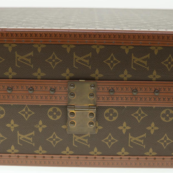 LOUIS VUITTON Monogram Gemine Shoes Trunk M21626 LV Auth 49981SV