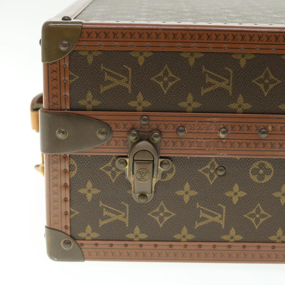 LOUIS VUITTON Monogram Gemine Shoes Trunk M21626 LV Auth 49981SV