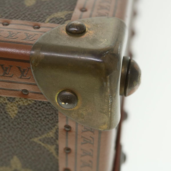 LOUIS VUITTON Monogram Gemine Shoes Trunk M21626 LV Auth 49981SV