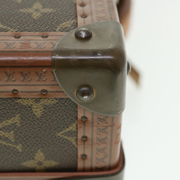 LOUIS VUITTON Monogram Gemine Shoes Trunk M21626 LV Auth 49981SV