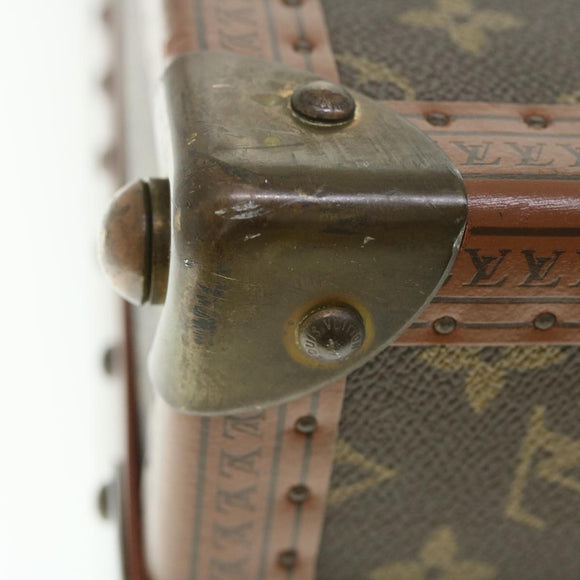 LOUIS VUITTON Monogram Gemine Shoes Trunk M21626 LV Auth 49981SV