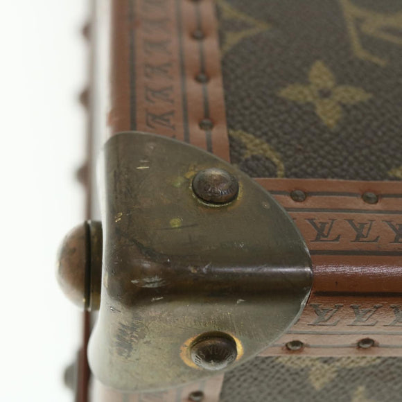 LOUIS VUITTON Monogram Gemine Shoes Trunk M21626 LV Auth 49981SV