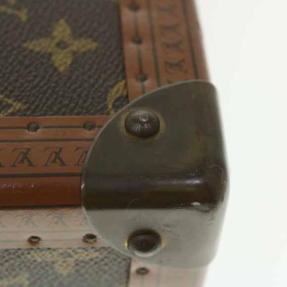 LOUIS VUITTON Monogram Gemine Shoes Trunk M21626 LV Auth 49981SV