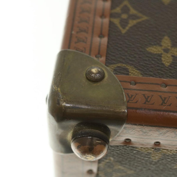 LOUIS VUITTON Monogram Gemine Shoes Trunk M21626 LV Auth 49981SV